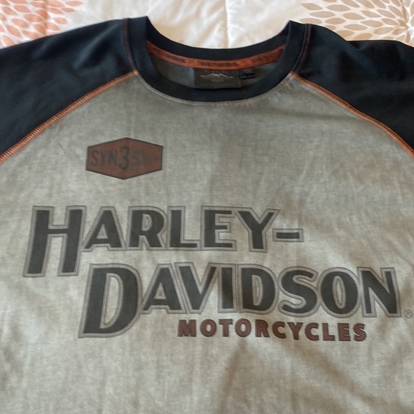 Harley Davidson man’s shirt vintage look - Picture 3 of 6